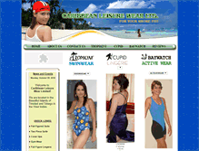 Tablet Screenshot of caribbean-leisurewear.com